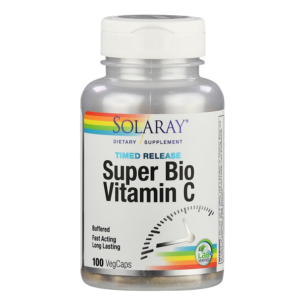 VITAMIN C 500 mg Super Bio Solaray Kapseln