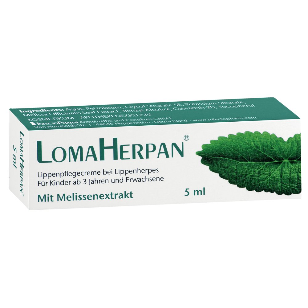 LOMAHERPAN Lippenpflegecreme mit Melissenextrakt