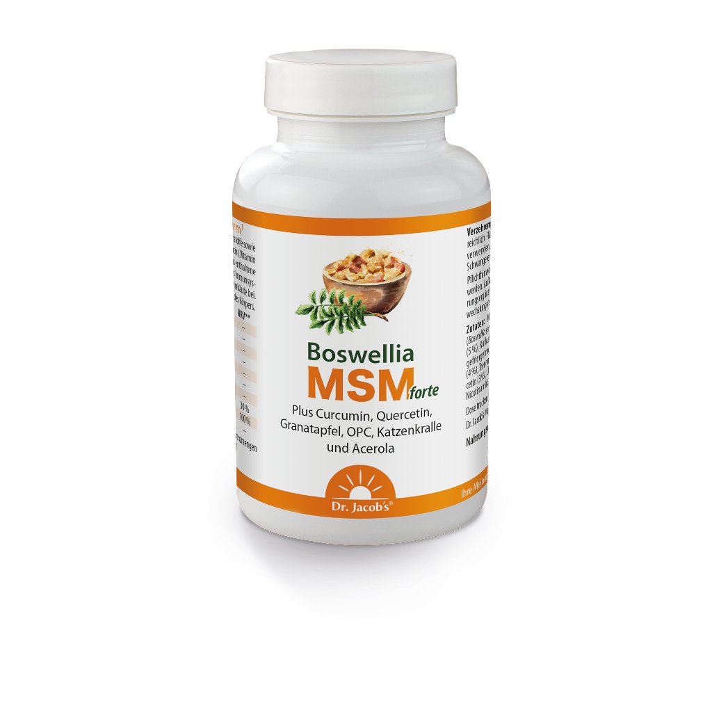 Dr. Jacob's Boswellia MSM forte Weihrauch Schwefel OPC