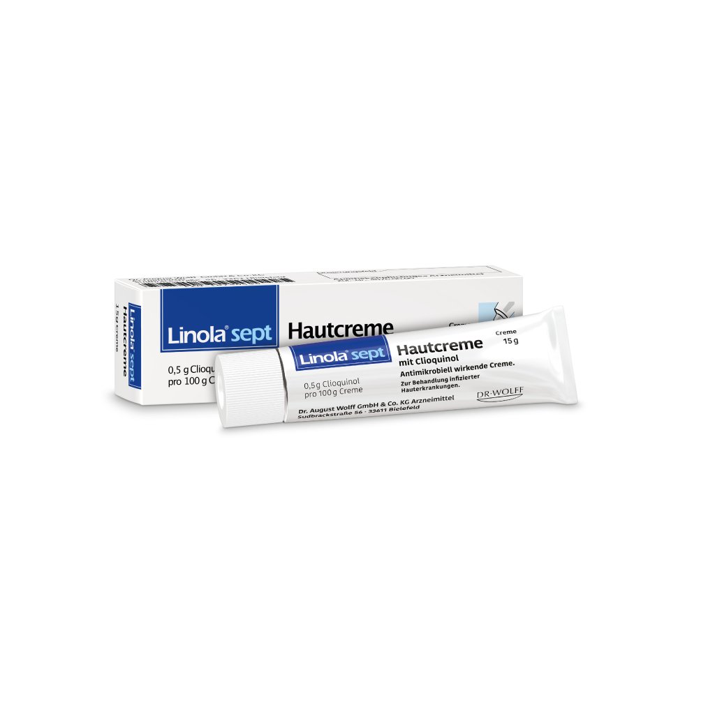 LINOLA sept Hautcreme mit Clioquinol