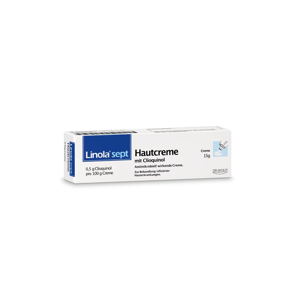 LINOLA sept Hautcreme mit Clioquinol