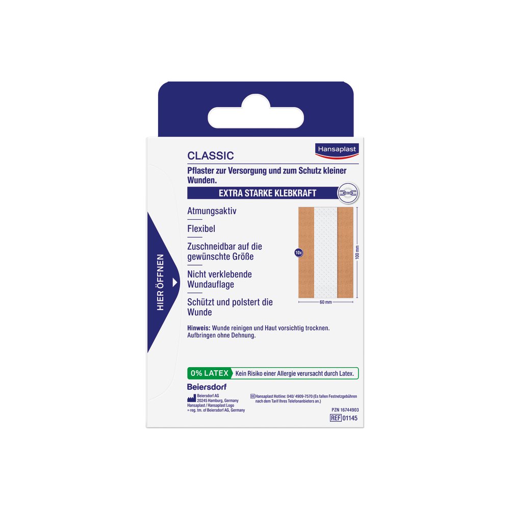 HANSAPLAST Classic Pflaster 6 cmx1 m