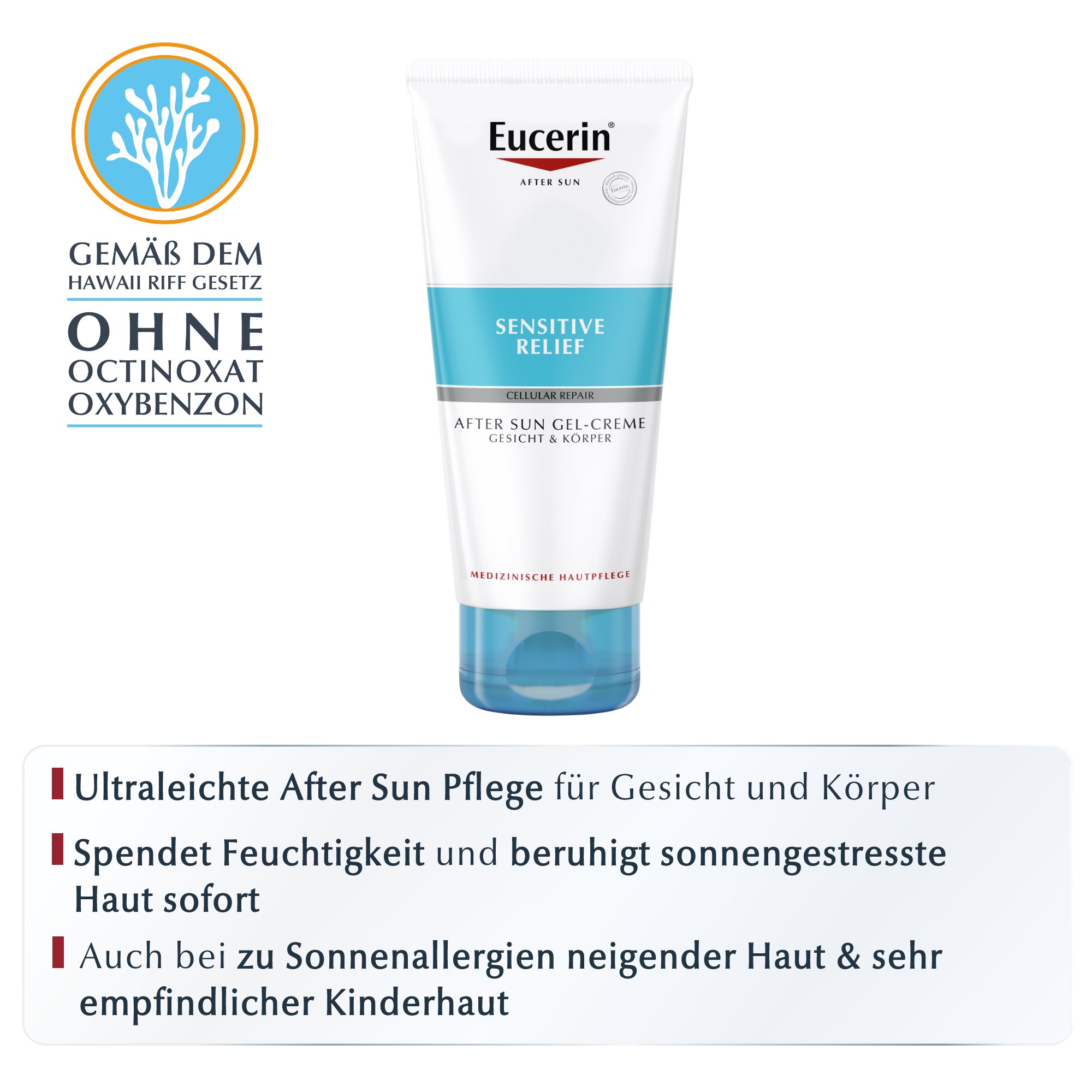 EUCERIN Sun After Sun Sensitive Relief Gel-Creme