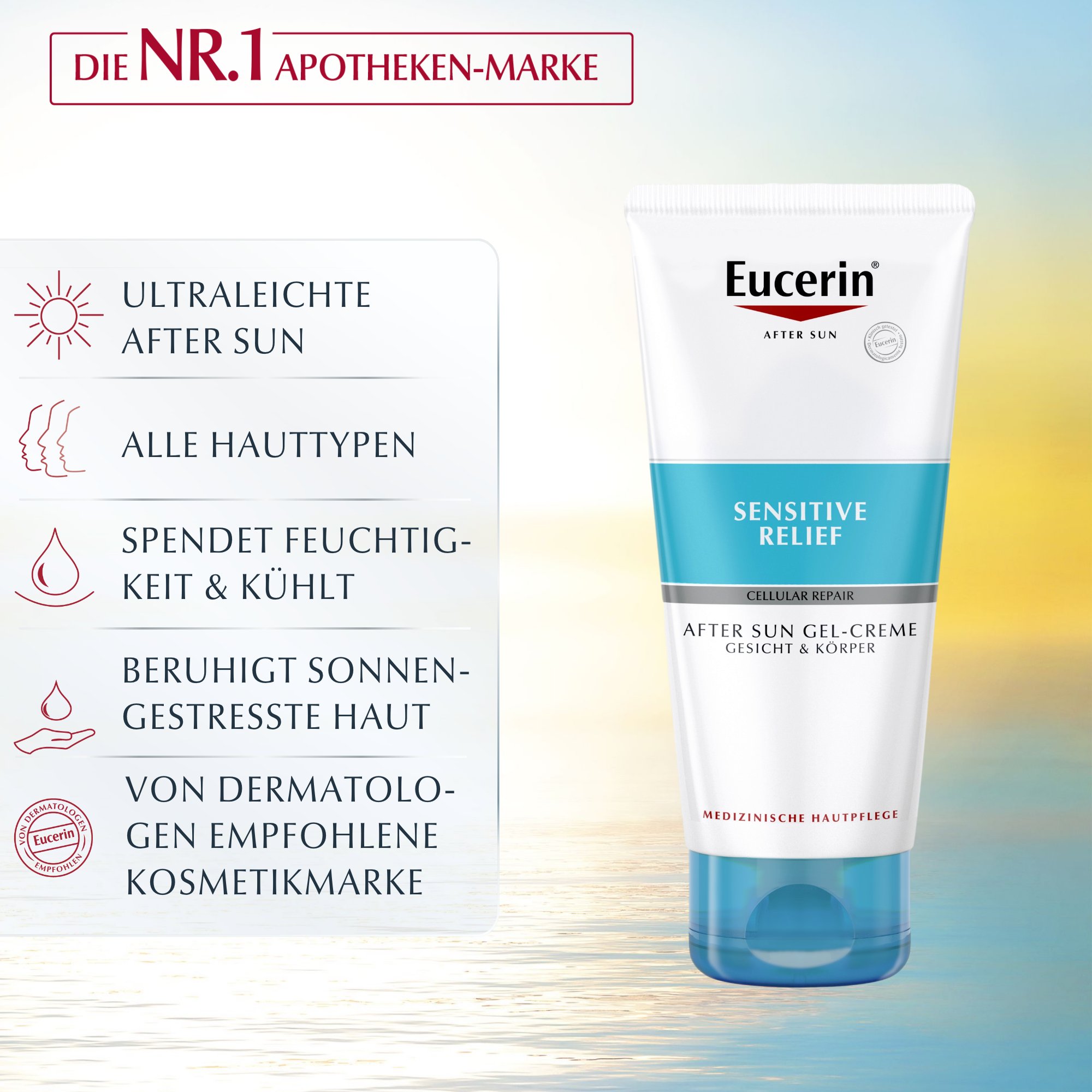 EUCERIN Sun After Sun Sensitive Relief Gel-Creme