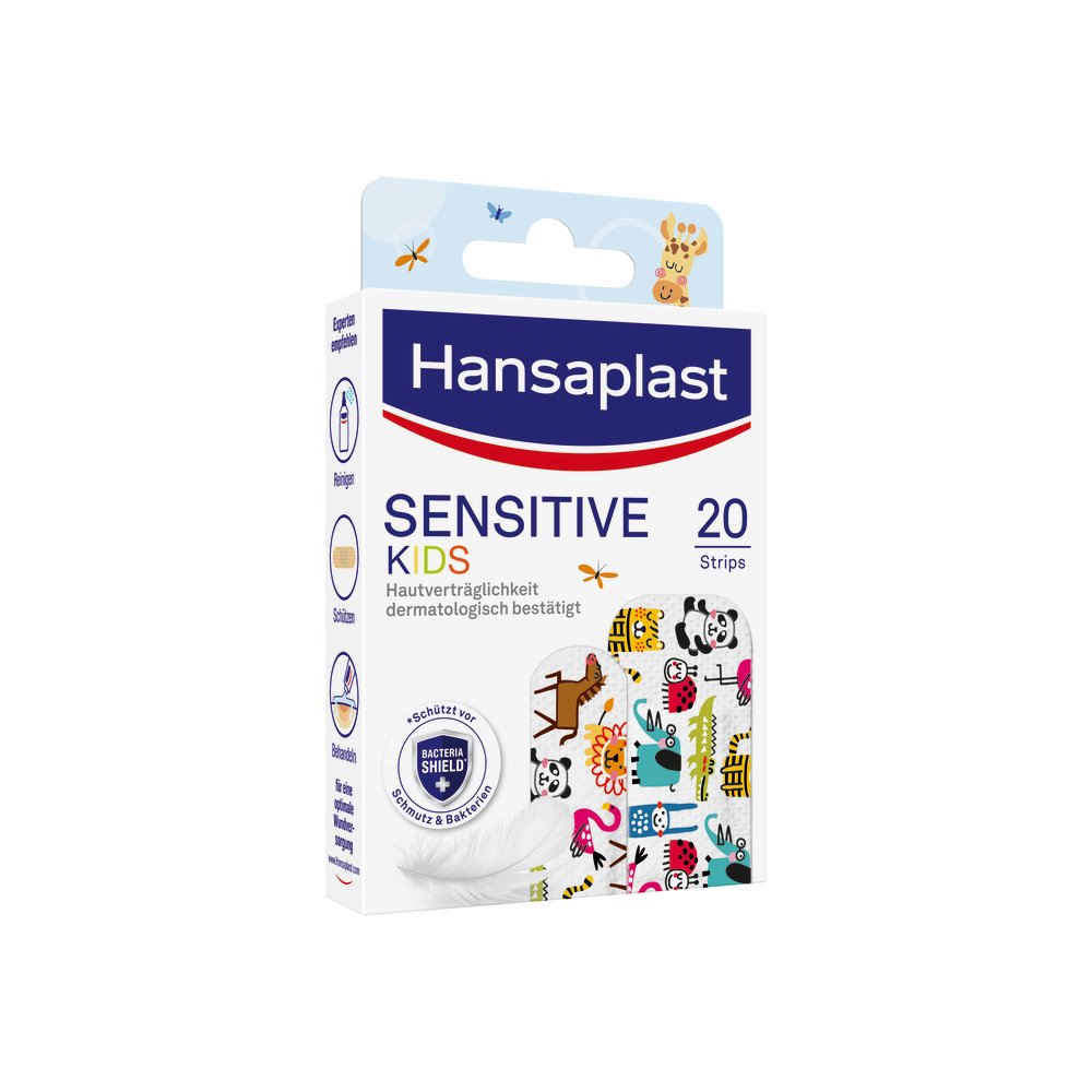 HANSAPLAST Sensitive Kinder Pflasterstrips