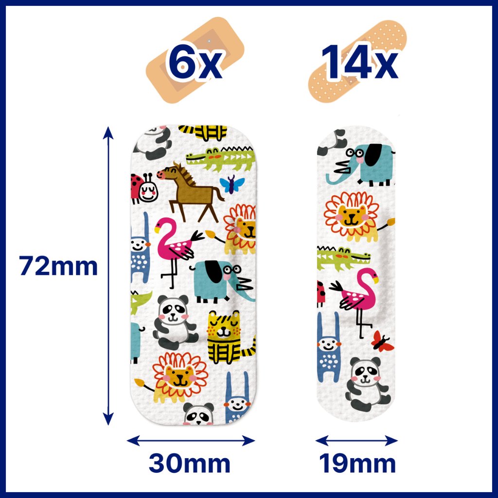 HANSAPLAST Sensitive Kinder Pflasterstrips