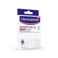 HANSAPLAST Sensitive Wundverband steril 6x7 cm