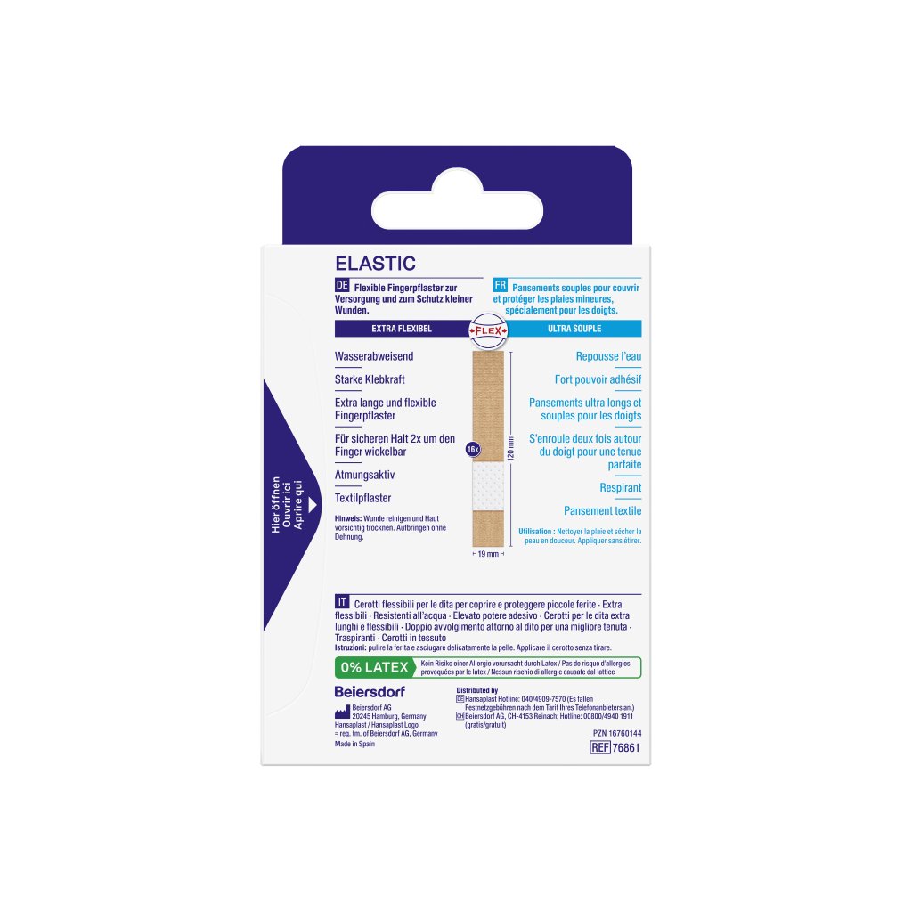 HANSAPLAST Elastic Finger Pflasterstrips