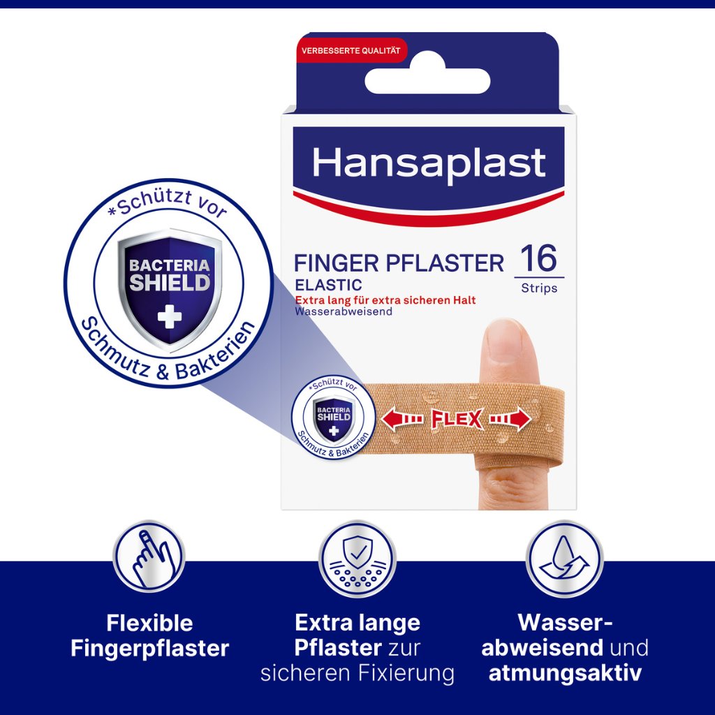 HANSAPLAST Elastic Finger Pflasterstrips