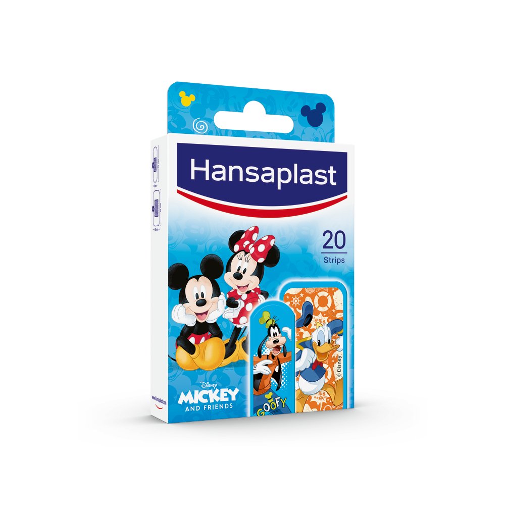 HANSAPLAST Kinder Pflasterstrips Mickey & Friends