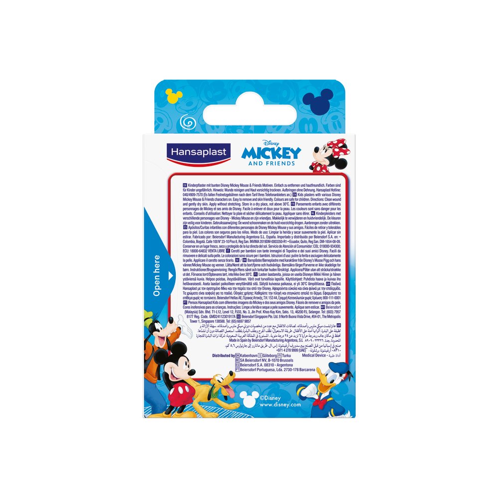 HANSAPLAST Kinder Pflasterstrips Mickey & Friends