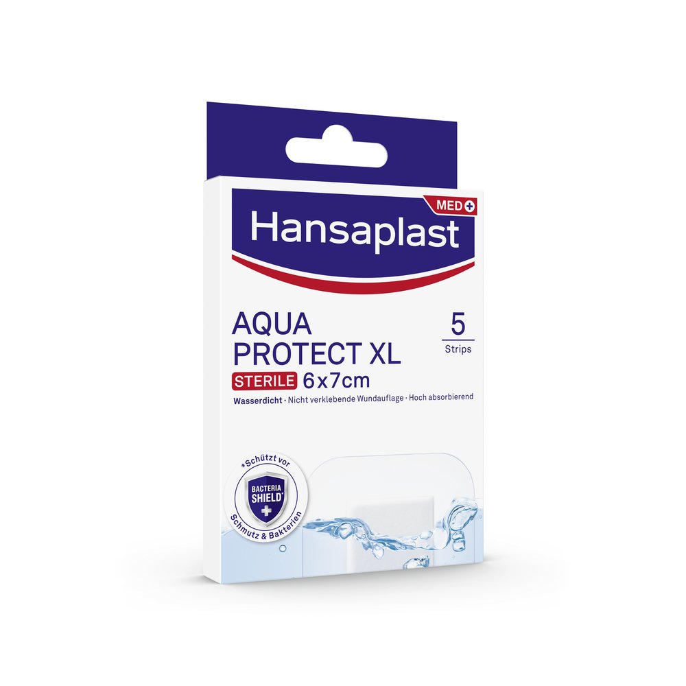 HANSAPLAST Aqua Protect Wundverb.steril 6x7 cm