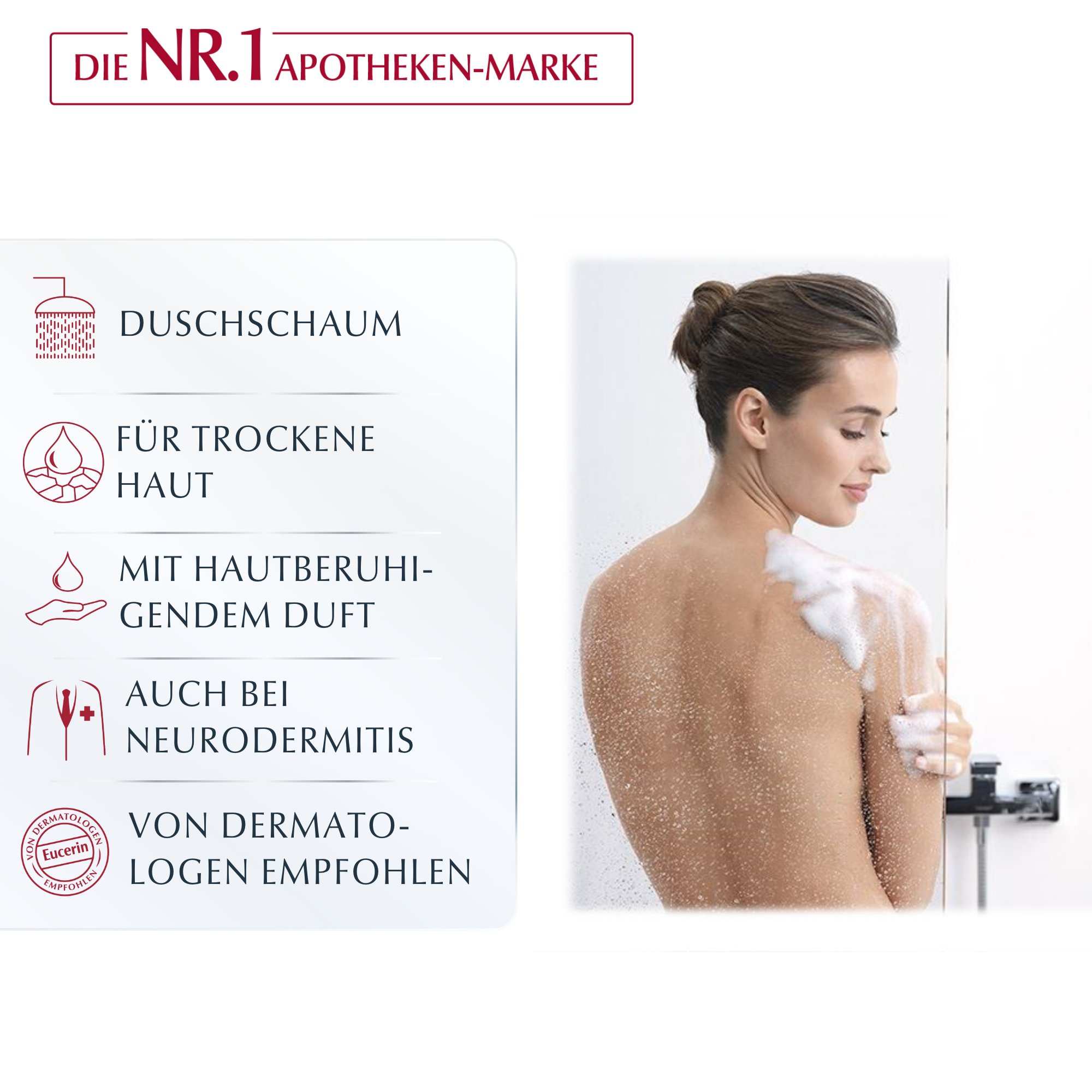 EUCERIN UreaRepair PLUS Duschschaum