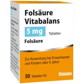 Folsäure Vitabalans 5 mg