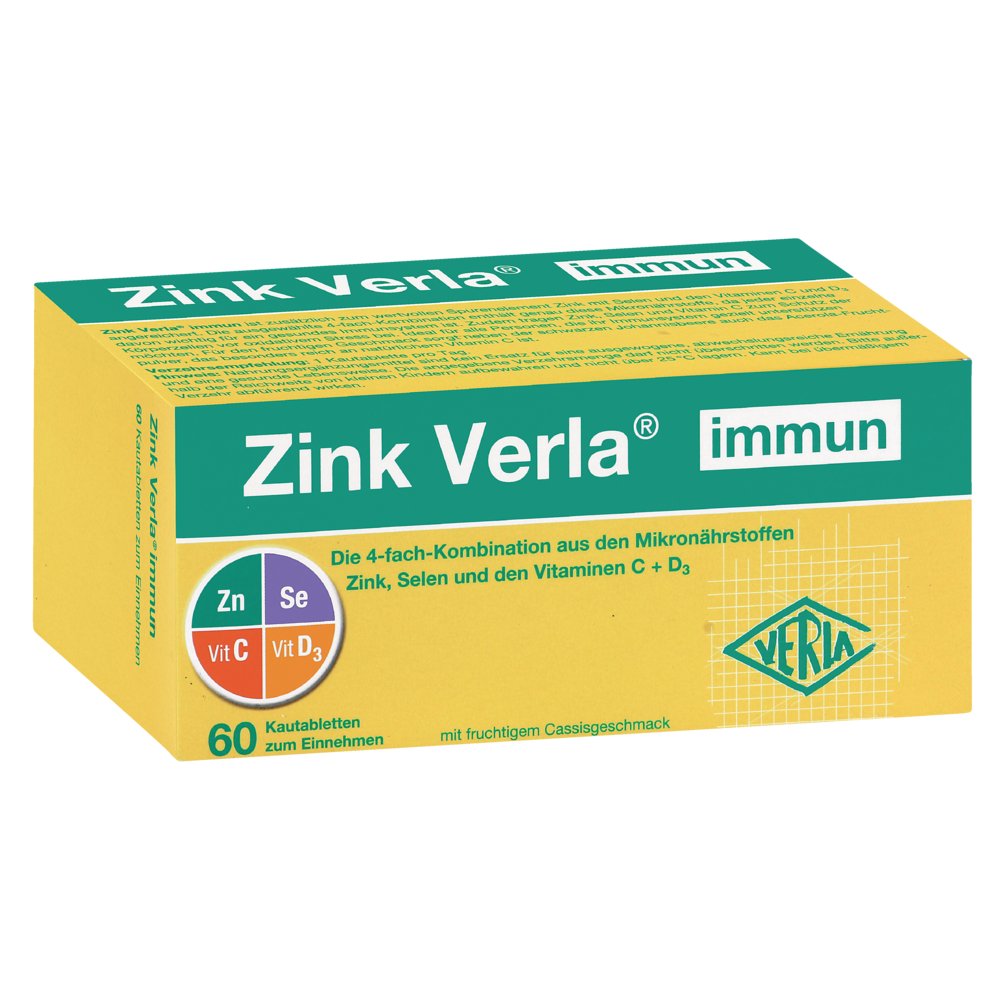 ZINK VERLA immun Kautabletten