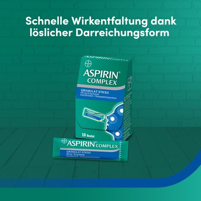 Aspirin® Complex Granulat-Sticks