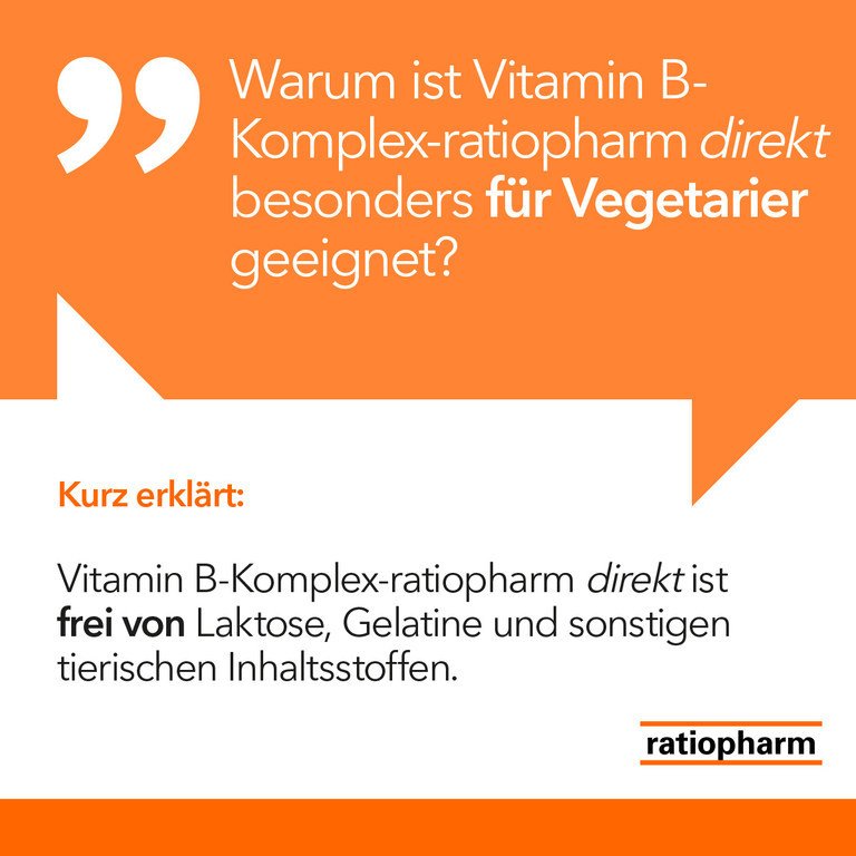 VITAMIN B-KOMPLEX-ratiopharm direkt Pulver