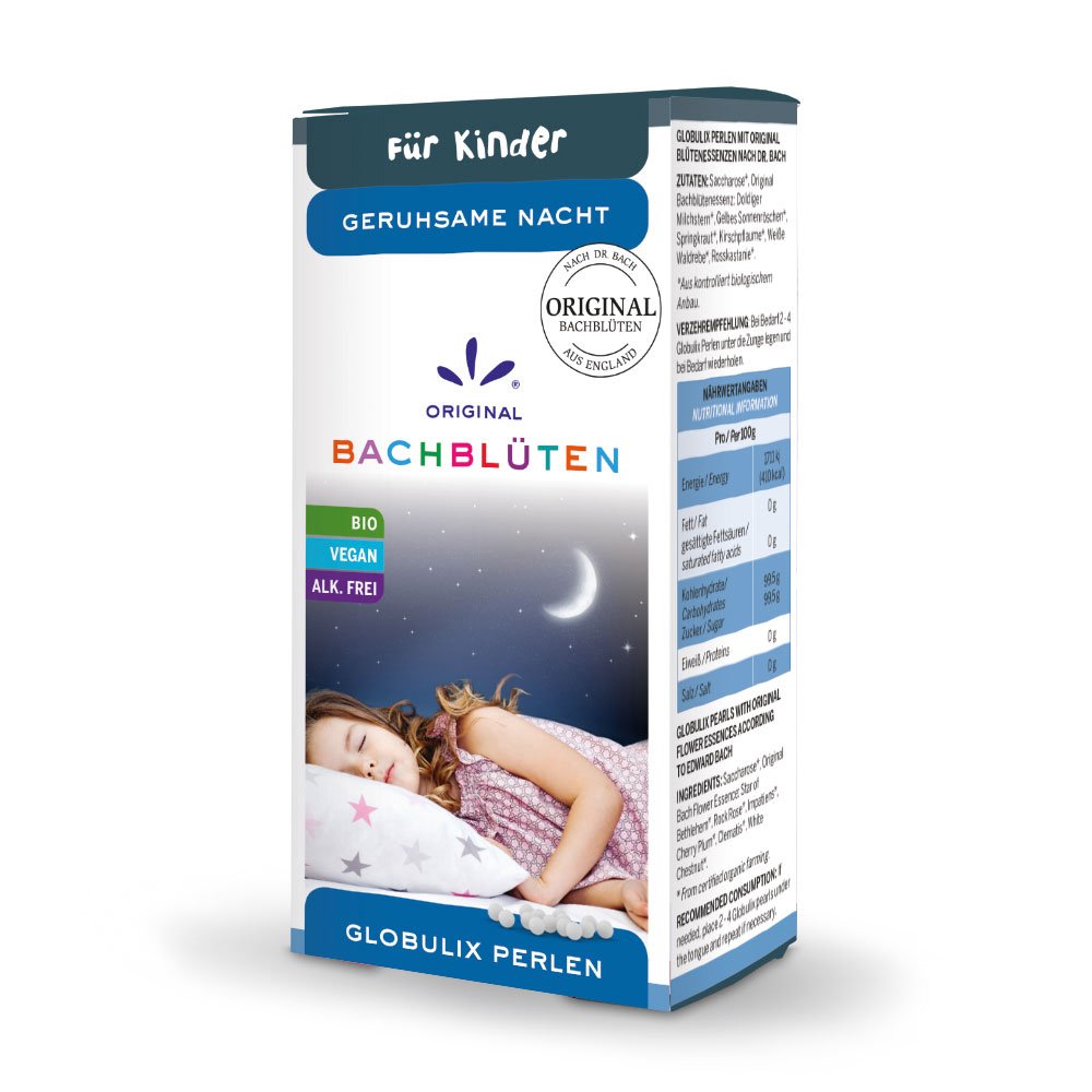 BACHBLÜTEN Kinder Globuli geruhsame Nacht