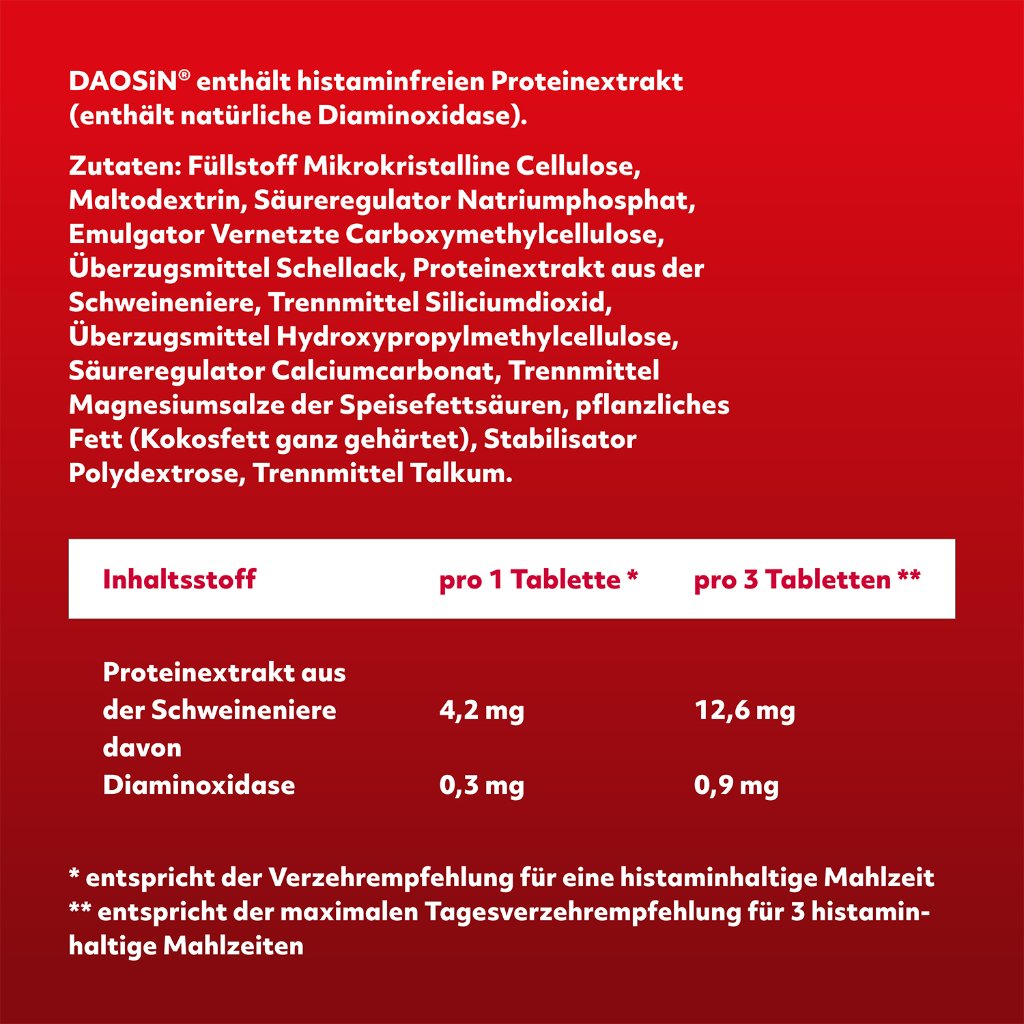 DAOSIN Tabletten