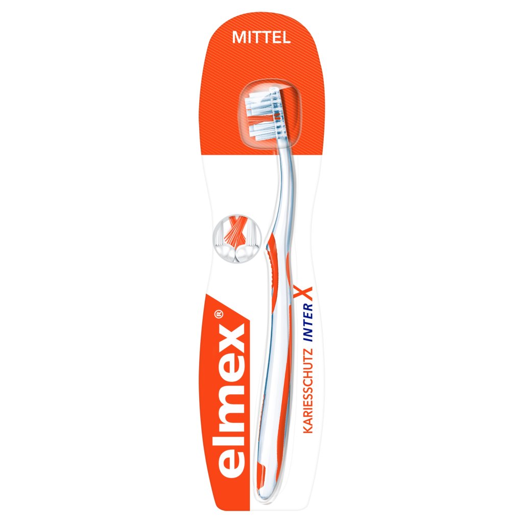 ELMEX Interdental Zahnbürste mittel Kurzkopf