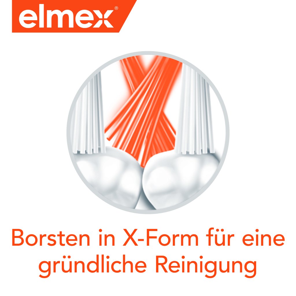 ELMEX Interdental Zahnbürste mittel Kurzkopf