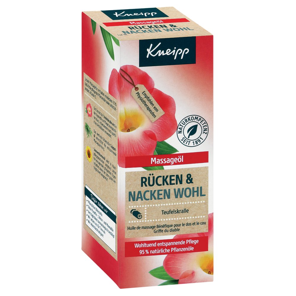 KNEIPP Massageöl Rücken & Nacken Wohl