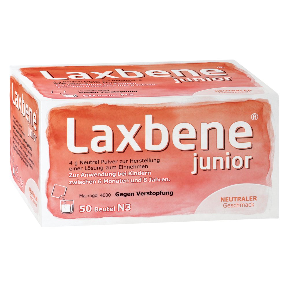 LAXBENE junior 4 g Neutral PLE Kdr.6 Mon.-8 Jahre