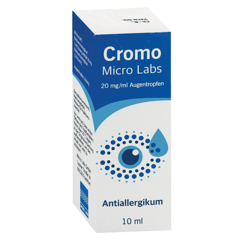 CROMO MICRO Labs 20 mg/ml Augentropfen