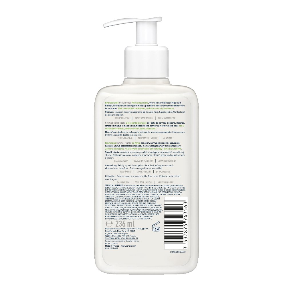 CeraVe Creme-zu-Schaum Reinigung