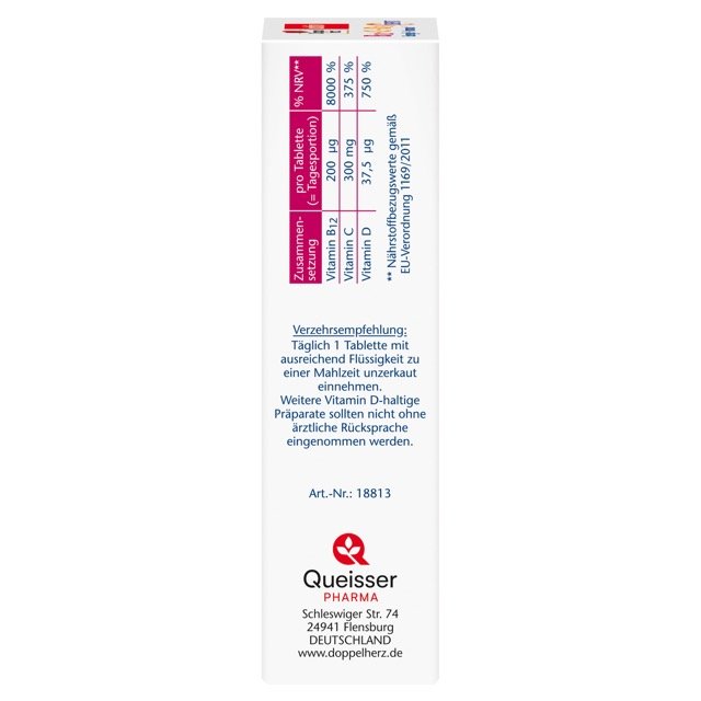Doppelherz B12 + C + D3 DEPOT Energie + Immun