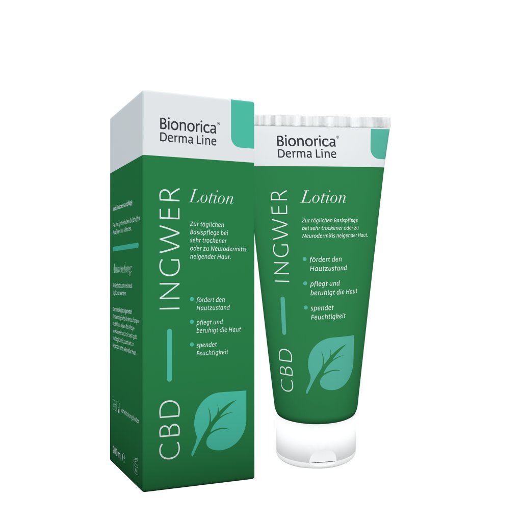 BIONORICA Derma Line Ingwer-CBD Lotion