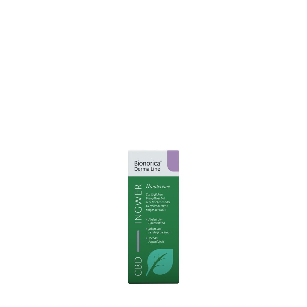 BIONORICA Derma Line Ingwer-CBD Handcreme