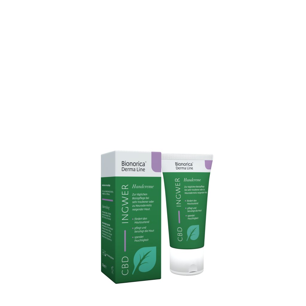 BIONORICA Derma Line Ingwer-CBD Handcreme