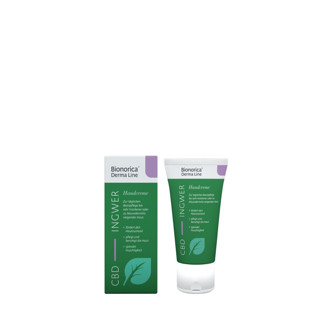 BIONORICA Derma Line Ingwer-CBD Handcreme