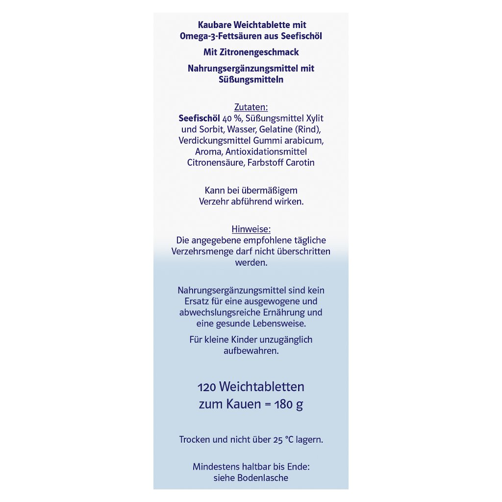 Doppelherz system Omega-3 family Gel-Tabs