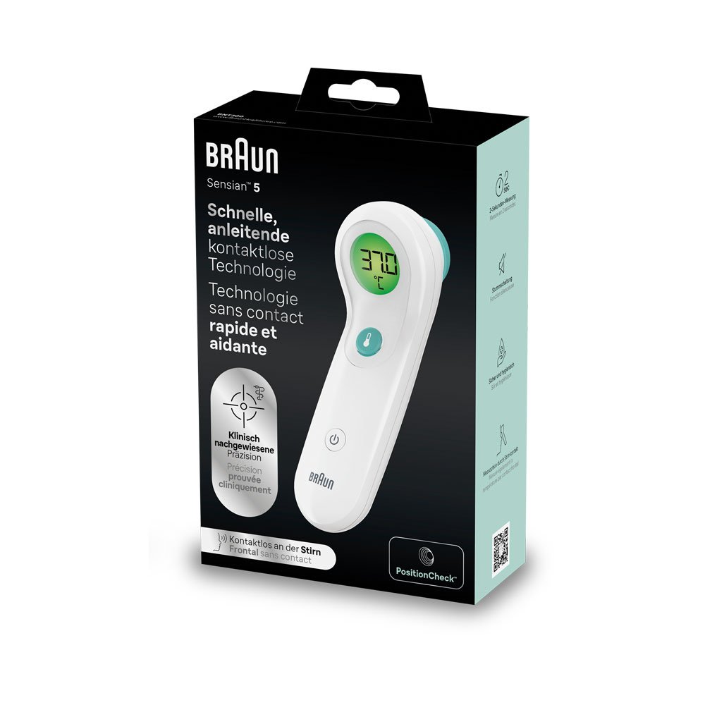 BRAUN NO touch+touch Stirnthermometer