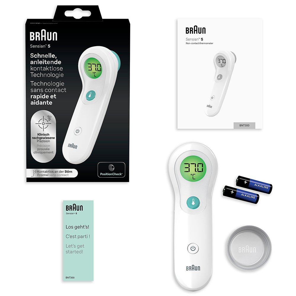 BRAUN NO touch+touch Stirnthermometer