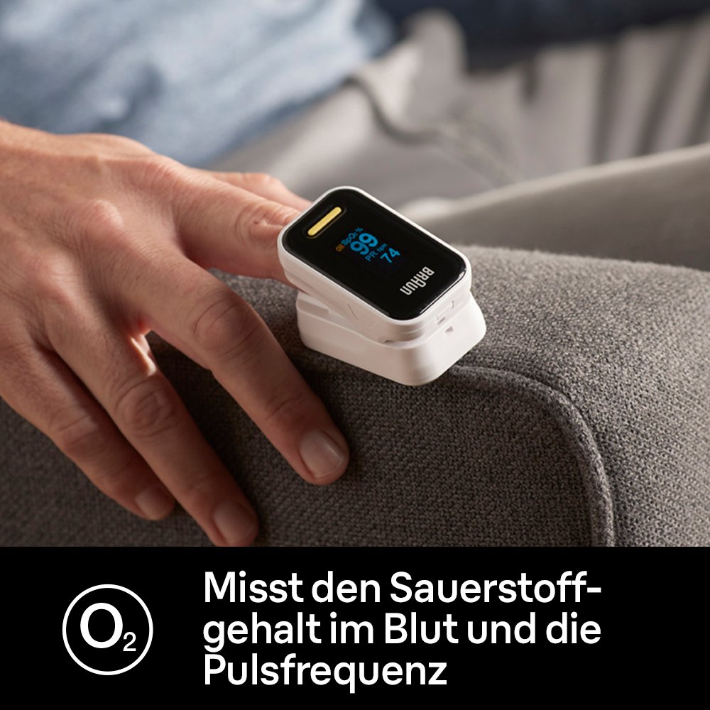 Pulsoximeter 1 – Finger-Pulsmessgerät