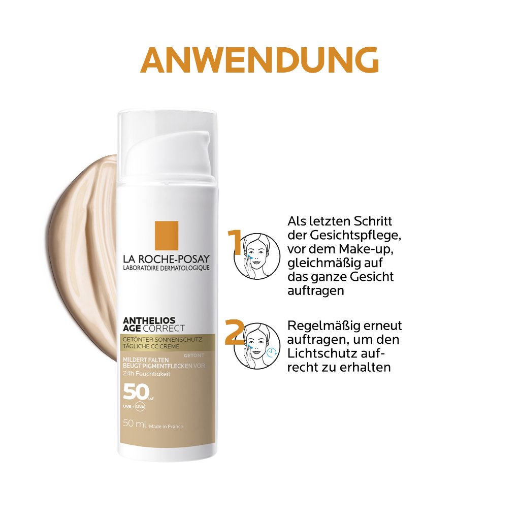 Anthelios Age Correct Getönt LSF 50