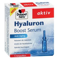 DOPPELHERZ Hyaluron Boost Serum Ampullen