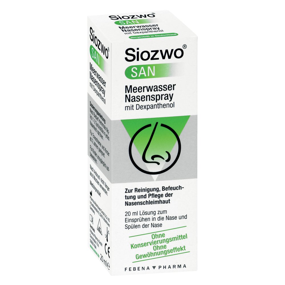 SIOZWO SAN Meerwasser Nasenspray m.Dexpanthenol