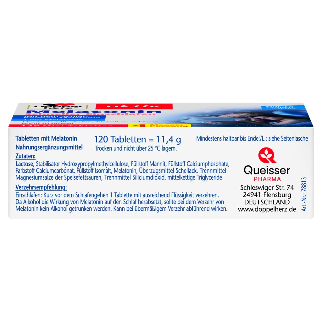 DOPPELHERZ Melatonin Tabletten