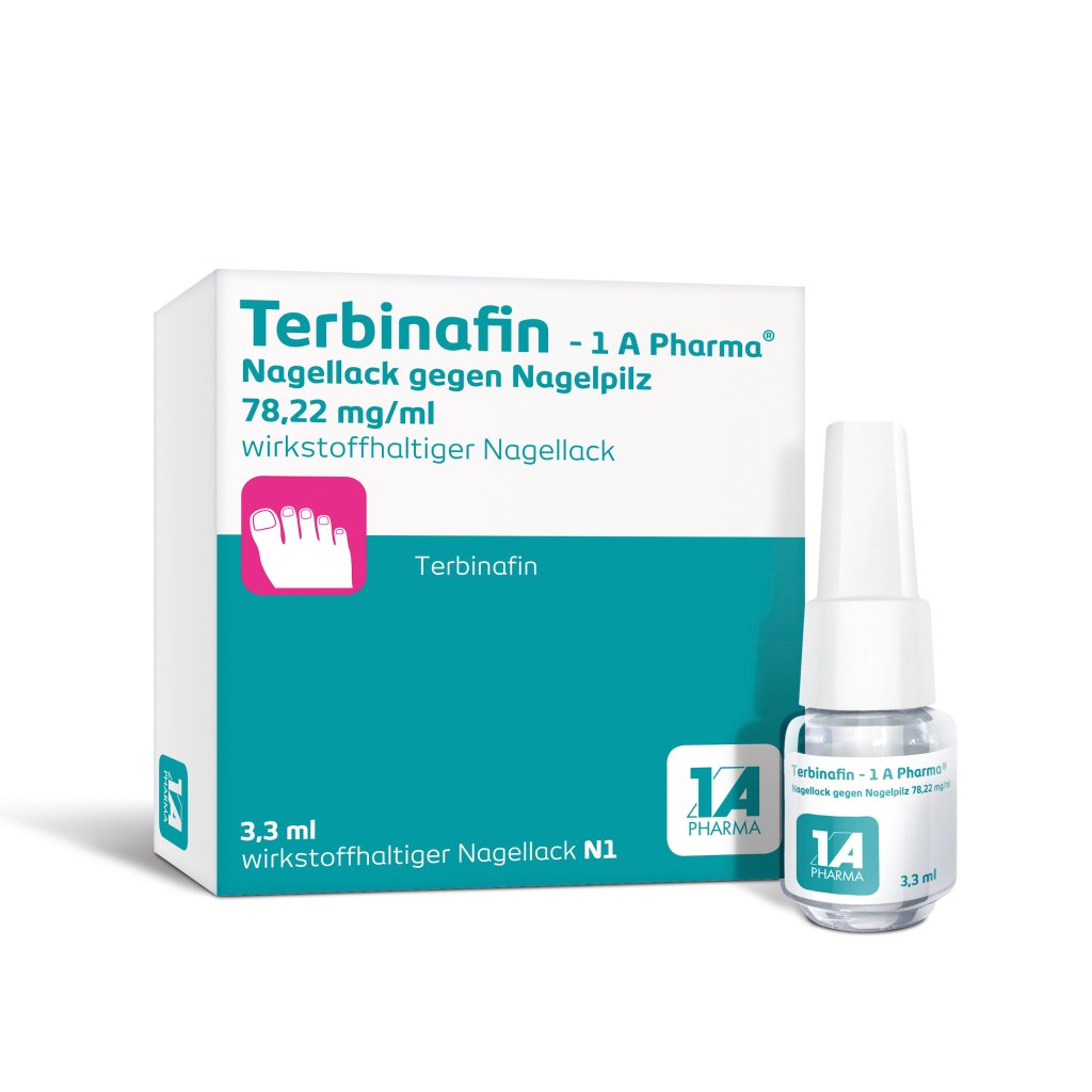 TERBINAFIN Nagellack gegen Nagelpilz 3ml