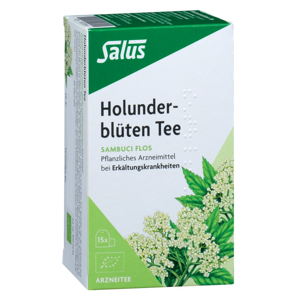 HOLUNDERBLÜTEN Arzneitee Sambuci flos Salus Fbtl.