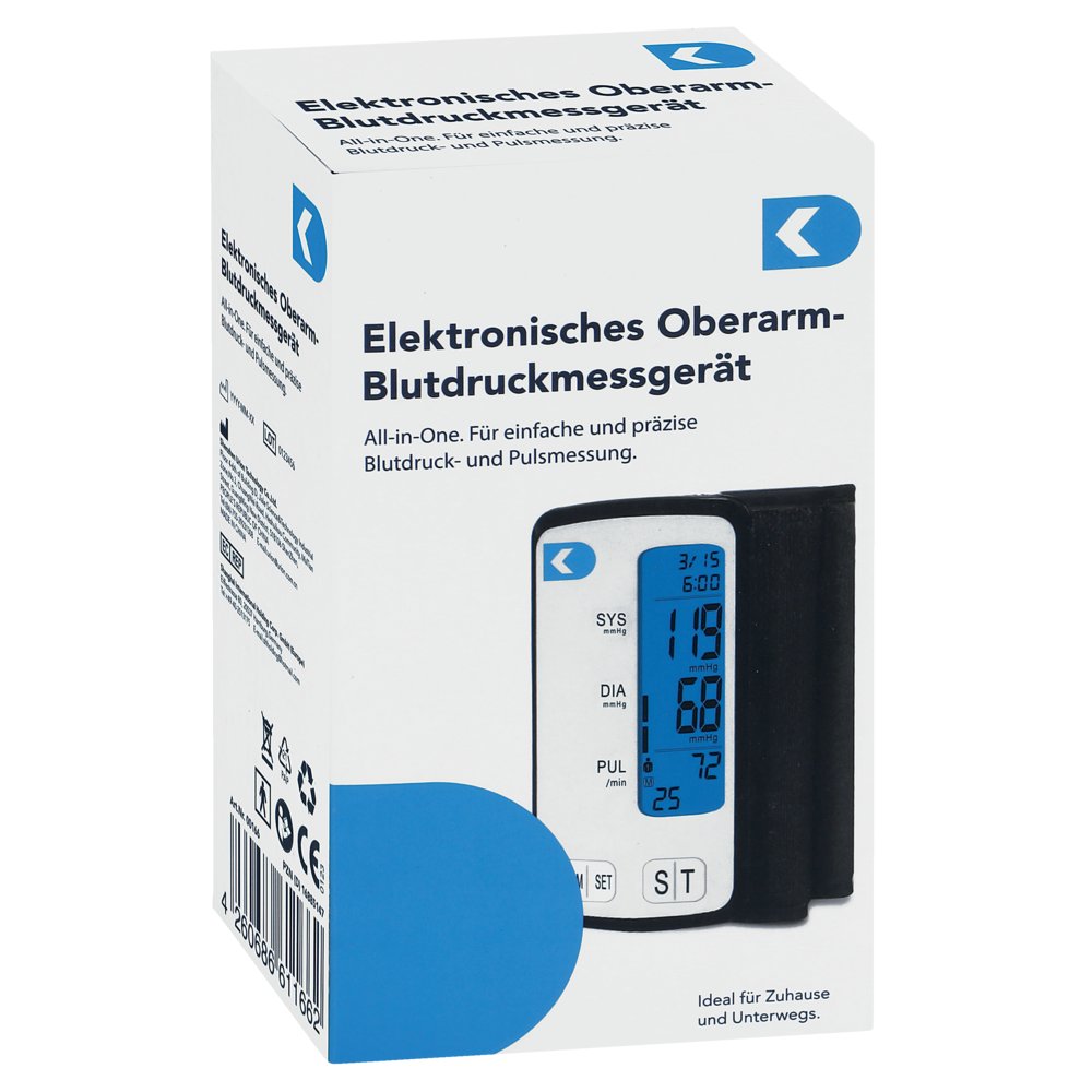 BLUTDRUCKMESSGERÄT Oberarm elektronisch all-in-one