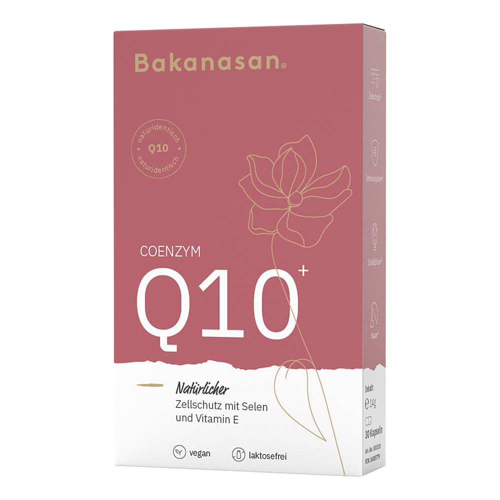 BAKANASAN Coenzym Q10 Plus Kapseln