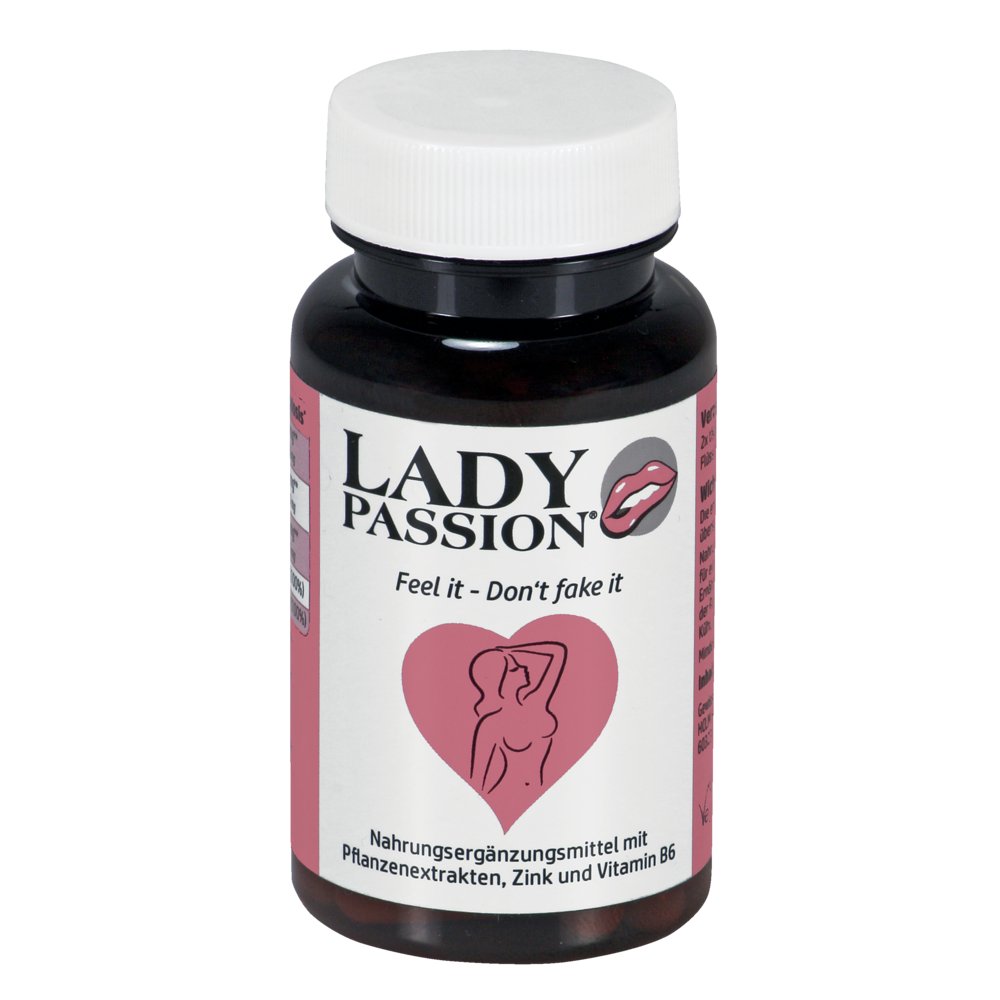 LADY PASSION Libido m.Ashwagandha Maca Ginseng Kps