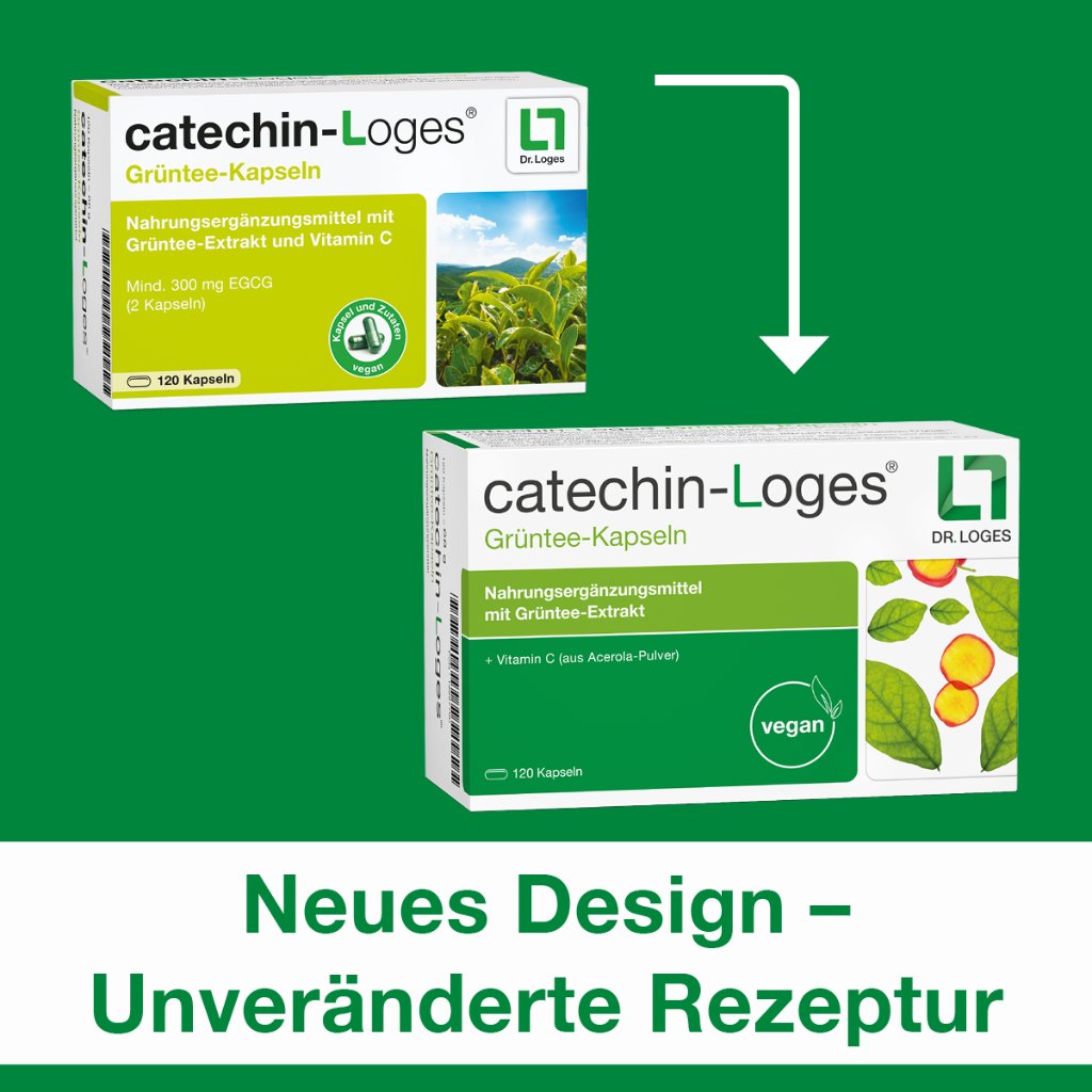 CATECHIN-Loges Grüntee-Kapseln