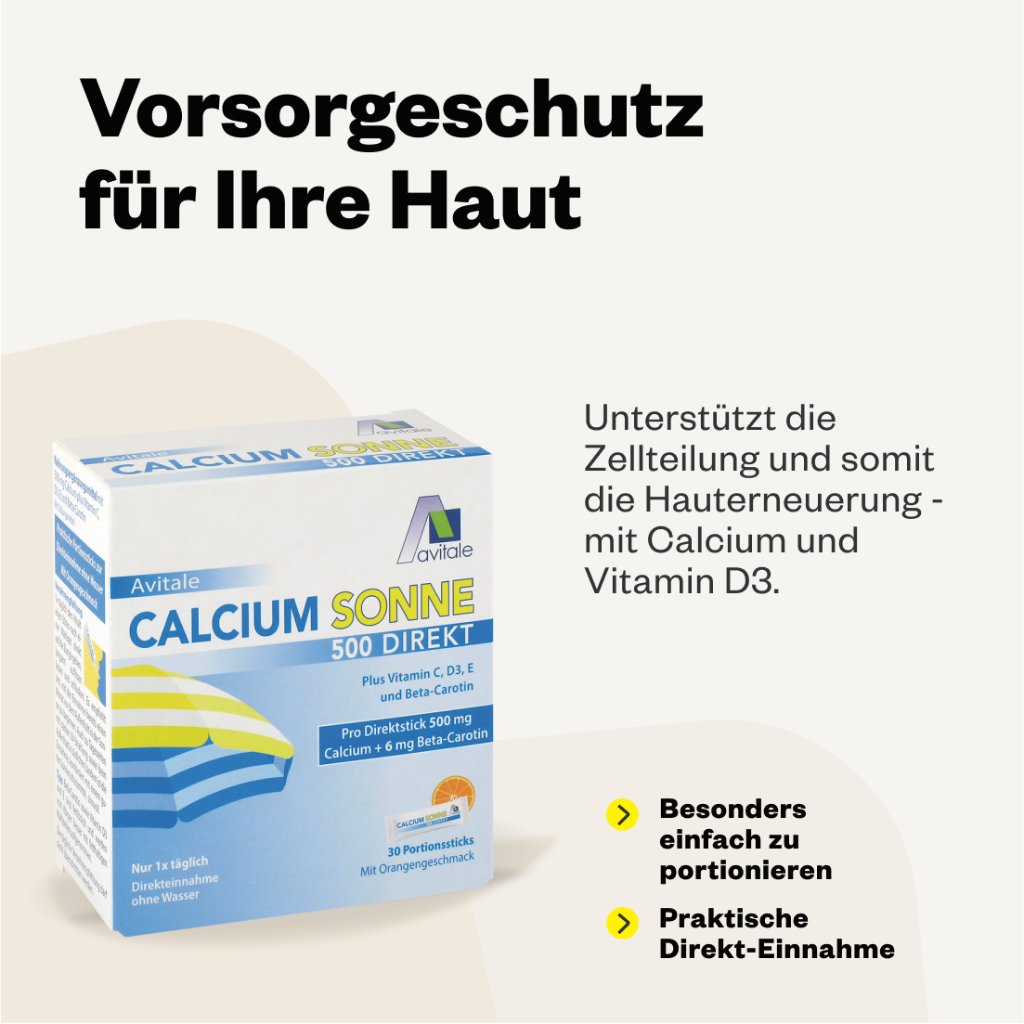 CALCIUM SONNE 500 Direkt Portionssticks