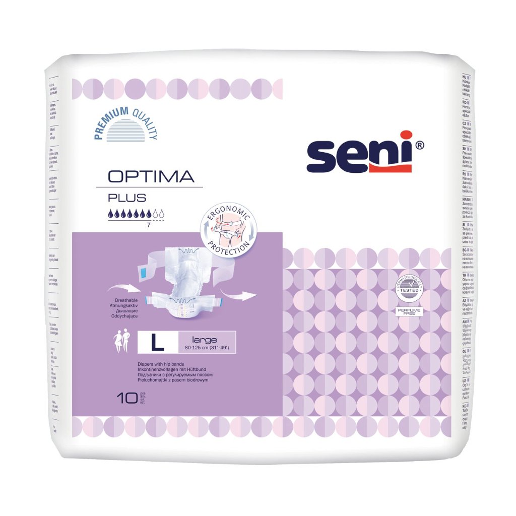 SENI Optima Plus Inkontinenzvorlage m.Hüftbund L